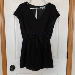 Black She+Sky Romper